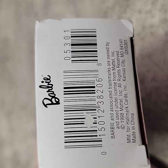 Barbie Christmas Ornament:1999 Gay Parisienne Vintage Hallmark - Picture 4 of 4